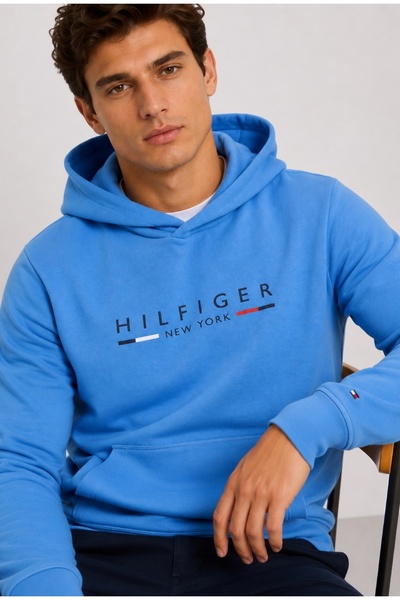 Tommy Hilfiger Regular Fit Logo Men's Sweatshirt