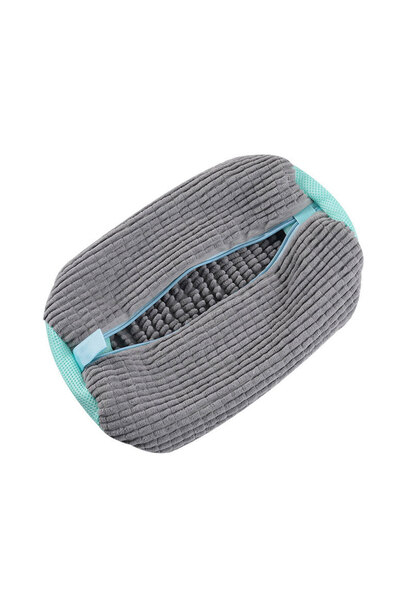 Choice1 Light Grey Lazy Person's Essential Shoe Washing Bag, Cylindrical Poly...