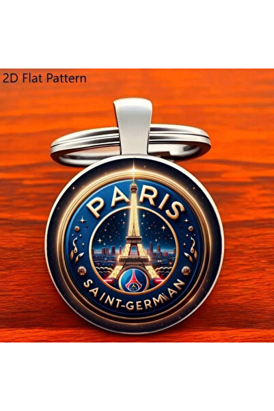 Choice C Paris Eiffel Tower Keychain, Durable Zinc Alloy Car Keyring, Birthda...