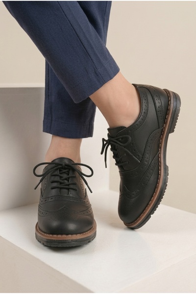 İmerShoes Αγόρι Μαύρο Navy Blue Daily Classic Παπούτσια Περιτομή