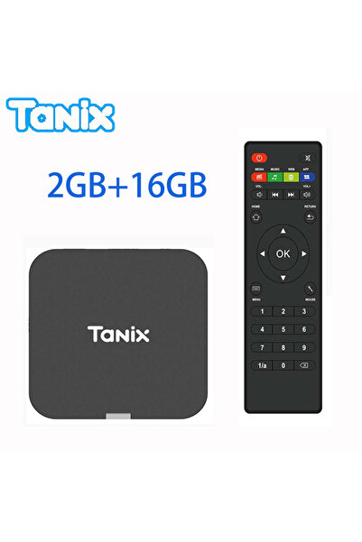 Choice9 1PC 2GB 16GB Tanix TX1 Android 10 TV Box Quad Core Allwinner H313 2.4...
