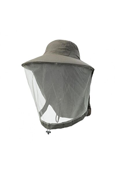 Choice3 Army Green Mosquito Prevention Cap For Fishing Insect Protective Cap ...