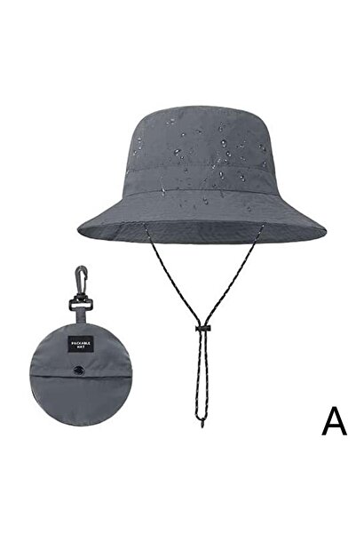 Choice5 grey Outdoor Fisherman Hat Women Summer Sun Anti-UV Protection Campin...