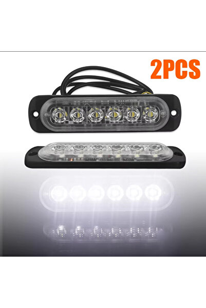 Choice مصباحان ضباب LED بقوة 12-24 فولت، إضاءة عمل، كشافات للطرق الوعرة، أضوا...