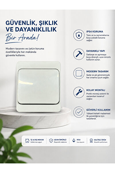 SIVA ÜSTÜ NEMLİYER ANAHTAR 0-1