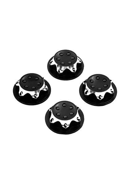 Choice black 4pc/lot Aluminium Wheel Hub Cover Antidust Cover 17mm HEX Nut Fo...