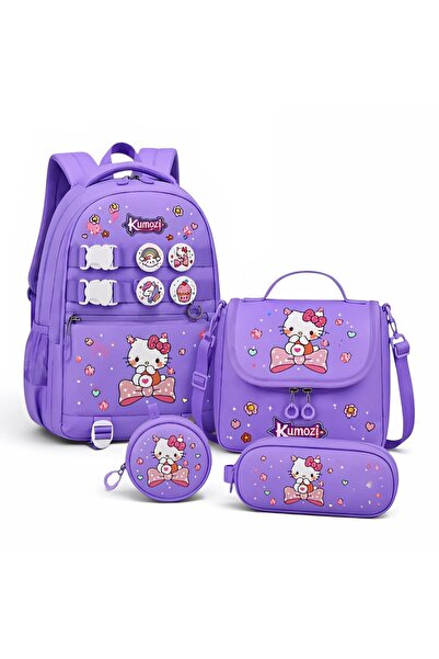 KumOziShop Hello Kitty Baskılı Özel Tasarım Ortopedik Su Geçirmez Cüzdanlı Ok...