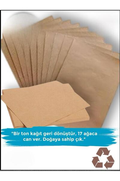 Orbak Kağıt Kraft Kahverengi Kraft Saman Kağıdı Paketleme Hobi Etiket Kağıdı ...