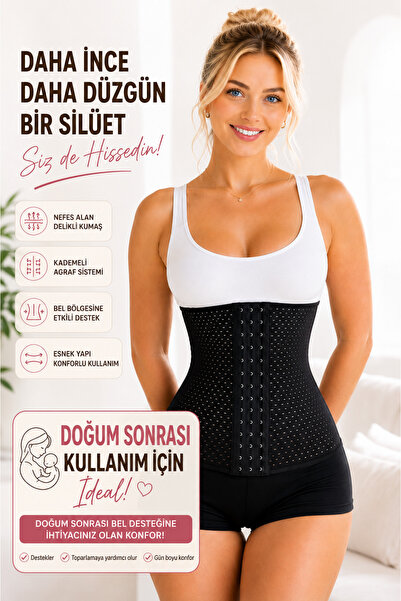 Sh Mağazacılık Maternity 2 Size Underwire Maternity Corset with Shaping and U...