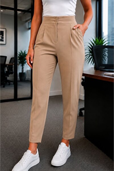 Maison La Femme Women's Lycra Comfortable Palazzo Pants