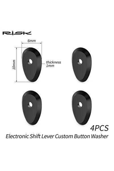 Choice RC315 4pcs RISK Road Bicycle Electronic Shift Lever Custom Button Wash...