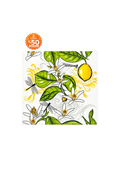 homvira 🌸   Patterned Napkin Set of 20 |   Decorative Paper Napkin |   Flora...