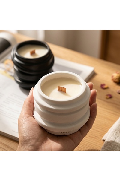 DEKOPOR Solvia – ikili Aromatik Mum