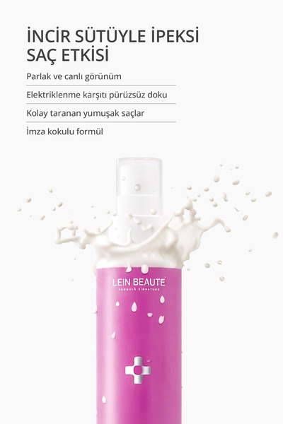 Lien Beaute İncir Sütü UV ve Isı Koruyucu Onarıcı Saç Bakım Spreyi X7 Etki Vitamin Karışımı Bitkisel Protein