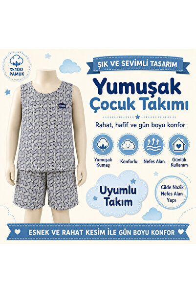 KMK Quality cotton boy laundry underwear suit