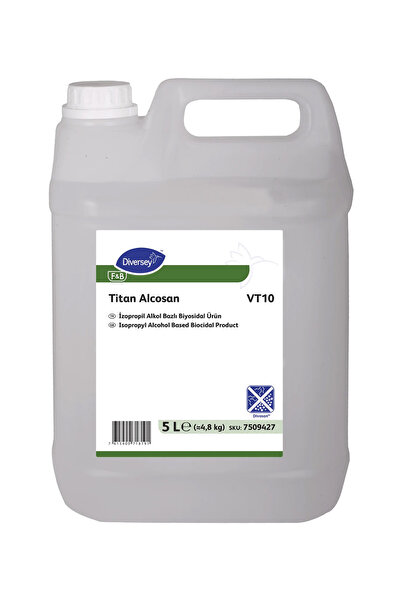 Diversey Titan Alcosan El Ve Yüzey Dezenfektanı 5 lt