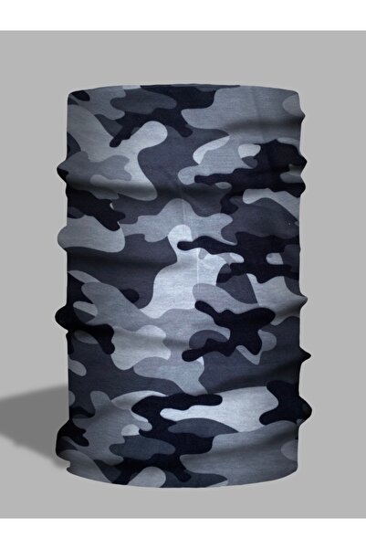 LU&MA Camouflage Patterned Neck Collar - Paphos