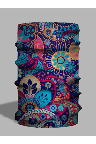 LU&MA Colorful Ethnic Patterned Neck Collar - Baf