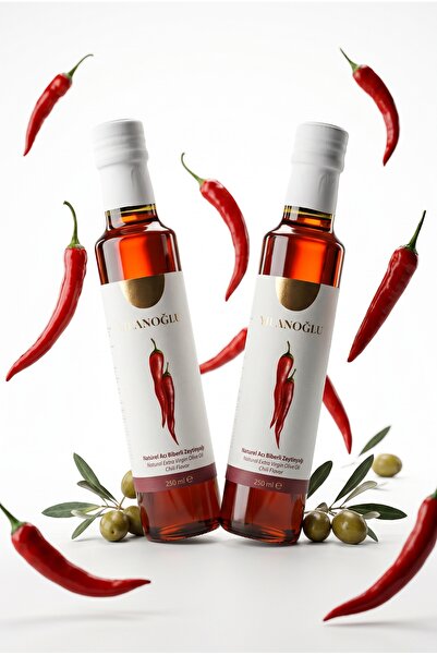 YILANOĞLU Natürel Acı Biberli Zeytinyağı - 2 x 250 ml