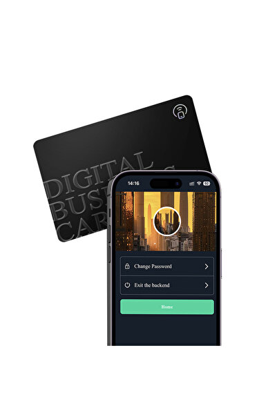 Choice PVC 85.5x54x0.86mm Relief Digital Business NFC Contactless Social Reco...
