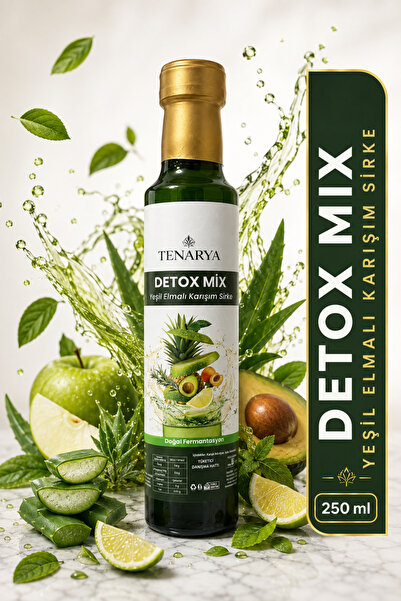 tenarya Detoks Sirkesi Detox Mix 250 ml – 9 Sirke Karışımı, Doğal Fermantasyon