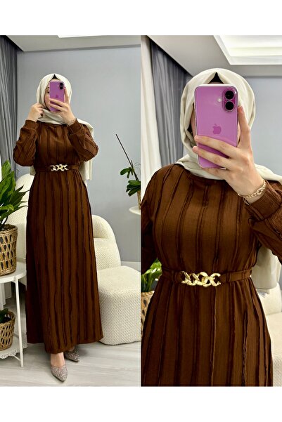 STİLSEN Tesettür Boydan Dress