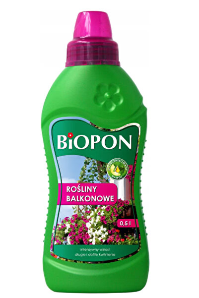 bros Îngrășământ BIOPON pentru plante de balcon 0,5 L