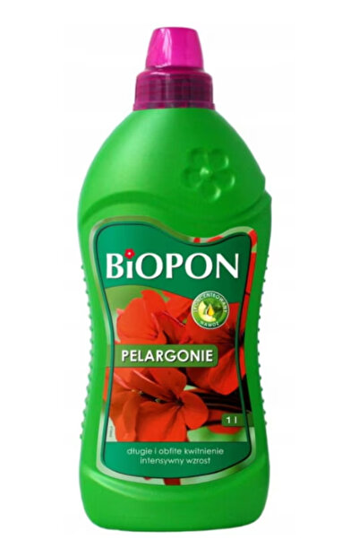 bros Îngrășământ BIOPON pentru pelargonii 1 l (422 specii de geranium)