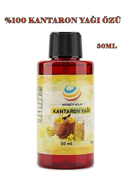 Herşeyi Kolay Sarı Kantaron Yağı Içilebilir Sürülebilir Hakikı Kırmızı Kantor...