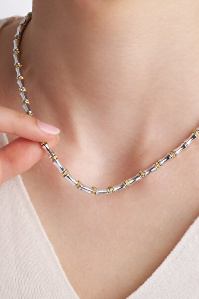 Alexis Carrel Double Color Bone Necklace