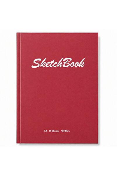 Pagos Yayınları Premium A4 SketchBook Sert Kapak Eskiz Defteri | 120 gr Kağıt...