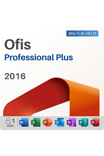 Steam Office2016 Pro Plus Orijinal Lisans Anahtarı Key - Ömür Boyu Kullanım -...