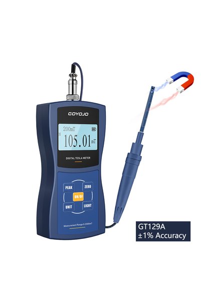 choice2 GT129A Permanent Magnet Gauss Meter Handheld Digital Tesla Meter Magn...