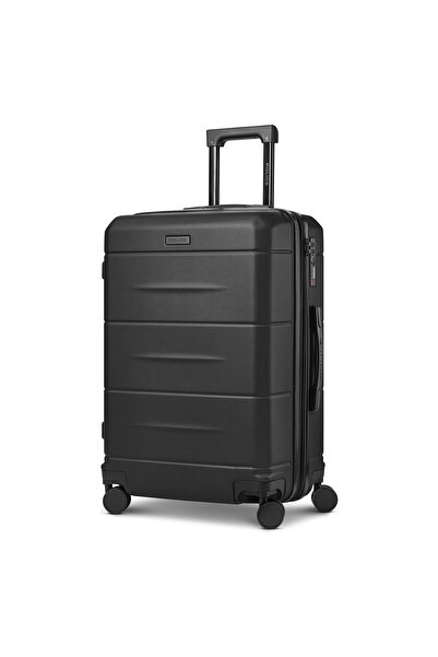 Police London 4 Rollen Trolley 64 cm mit Dehnfalte