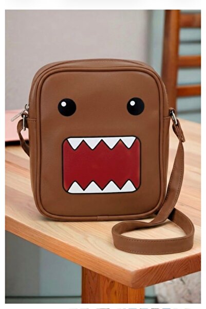 Köstebek Καφέ τσάντα ώμου Domo-Kun
