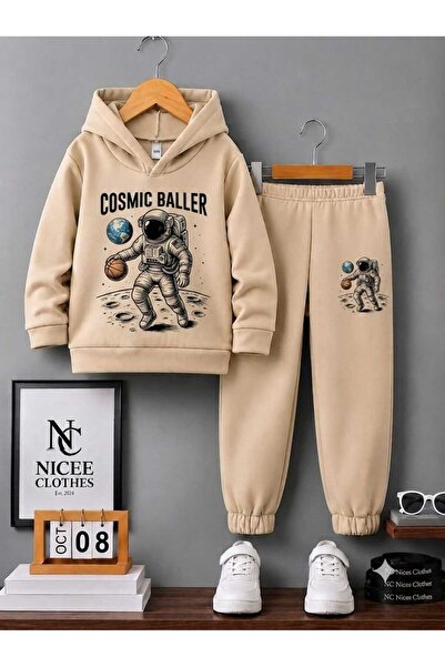 Leto Lykia ΣΕΤ ΦΟΡΜΑΣ UNISEX (ΕΚΤΥΠΩΣΗ SPACE BASKET ΧΕΙΜΕΡΙΝΗ ΕΚΤΥΠΩΣΗ)