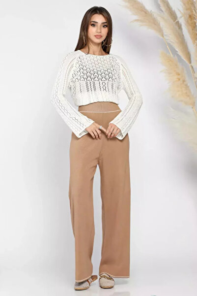 TOZLU Women's Knitwear Pants