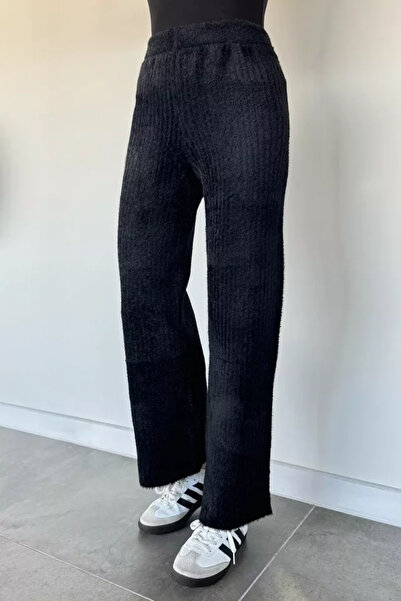 TOZLU Women's Bearded Knitwear Pants