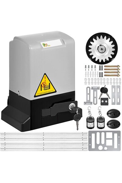 OEM Kit automatizare poarta culisanta, max 600 kg, Lungime max 12 m, 2 x Tele...