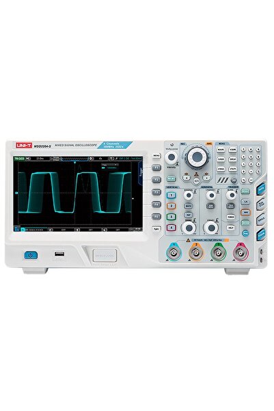 unı-t Osciloscop digital 2 canale, USB-Host, USB-Device, LAN, AUX, 100 MHz, 3...