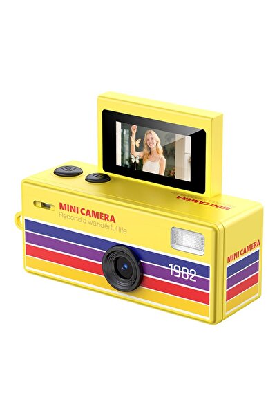 Popcam Döner Ekranlı Mini Foto Kamera | Türkiye Karacasulu Garantili