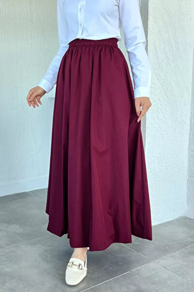 TOZLU Elastic Waist Hijab Balloon Skirt