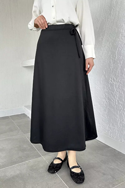 TOZLU Side Tie Hijab Skirt