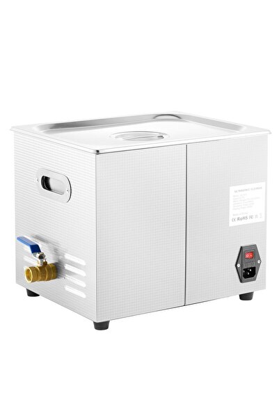 VEVOR Masina de curatat cu ultrasunete 10 l, 40 kHz, 240 W, Inox, traductoare...