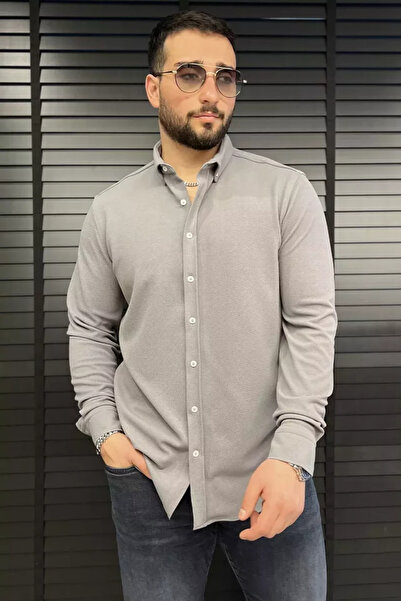 TOZLU Long Sleeve Men's Shirt