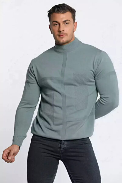 TOZLU Pulover de tricotaj cu model pentru bărbați