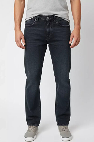 TOZLU Men's High Waist Baggy Pants