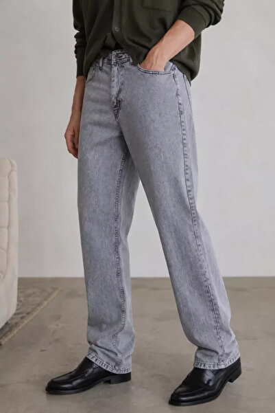 TOZLU Pantaloni de blugi largi pentru bărbați