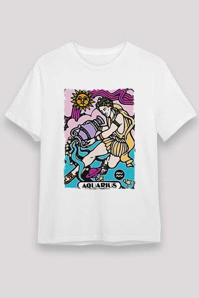 Darkhane Aquarius Water Carrier Printed T-Shirt