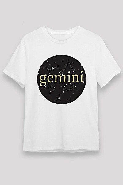 Darkhane Gemini Constellation Printed T-Shirt